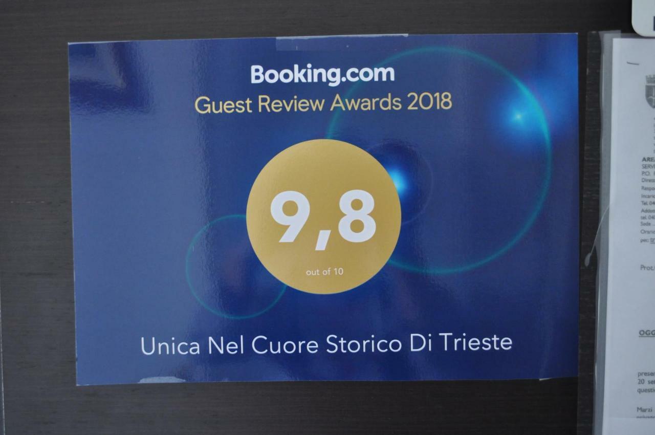 Unica Nel Cuore Storico Di Trieste Bagian luar foto